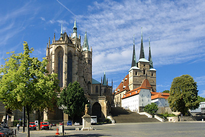 Dom und St. Severikirche in Erfurt